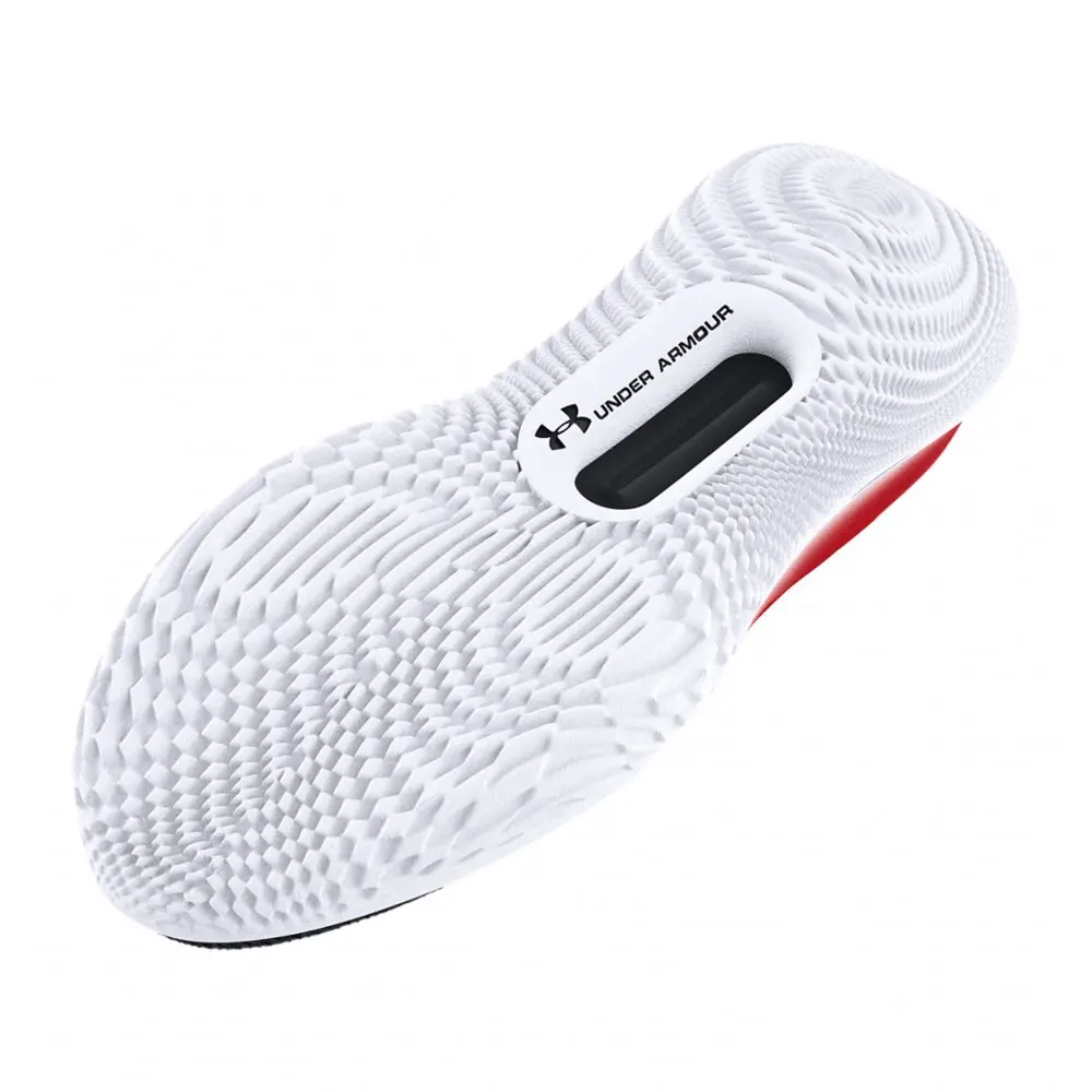 Giày Under Armour Flow Futr X Wit Zwart Rood 'White' 3024968-100 - Ảnh 5