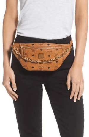 Alternative view of Túi MCM Essential Mini Crossbody Bag 'Cognac' MWR9ASE49CO001