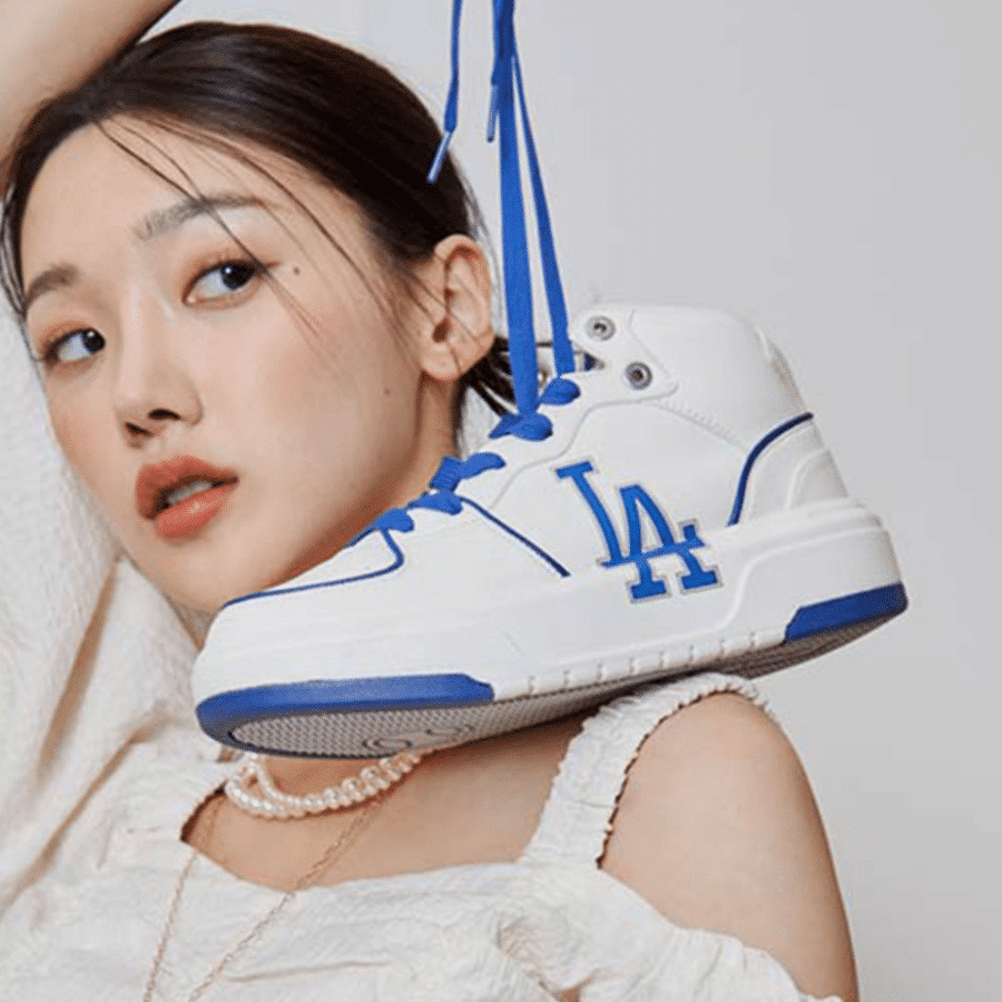 Giày MLB Chunky Liner High 'Blue' 3ASXCB12N-07BLL - Ảnh 5