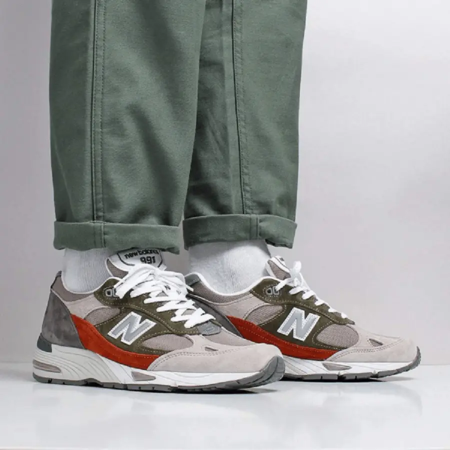 Alternative view of Giày New Balance 991 Made In England ‘Nu Block Tan’ M991NGO