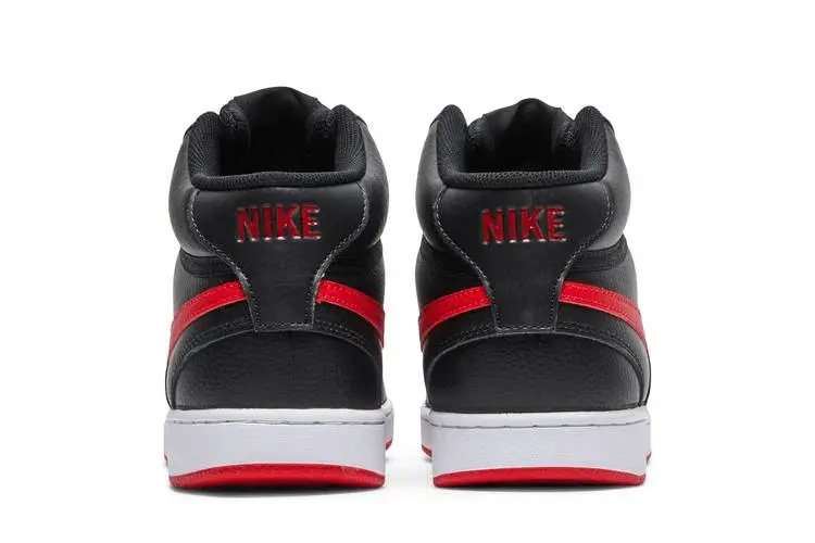 Giày Nike Court Vision Mid 'Black Red' DM8682-001 - Ảnh 3