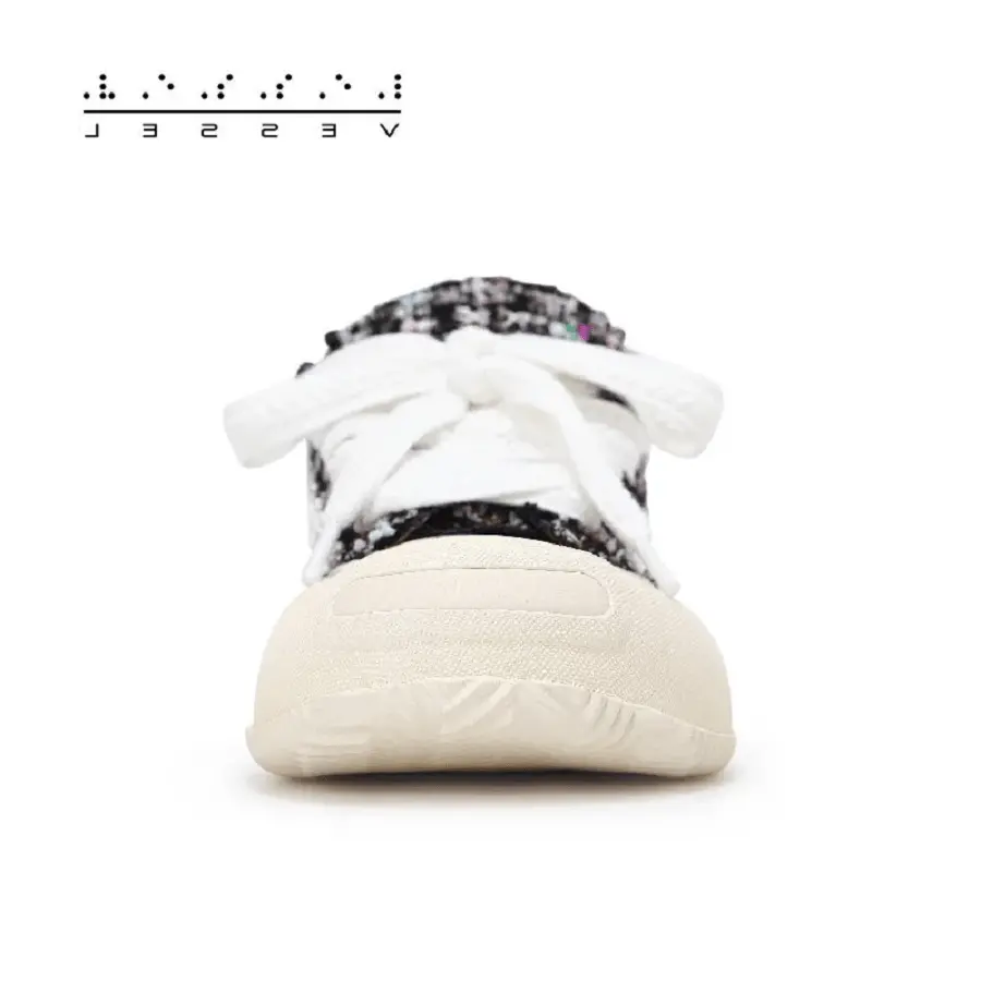 Giày xVESSEL G.O.P. 2.0 MARSHMALLOW Lows 'Black Tweed' - Ảnh 3