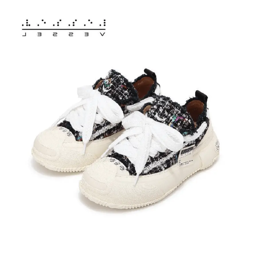 Alternative view of Giày xVESSEL G.O.P. 2.0 MARSHMALLOW Lows 'Black Tweed'