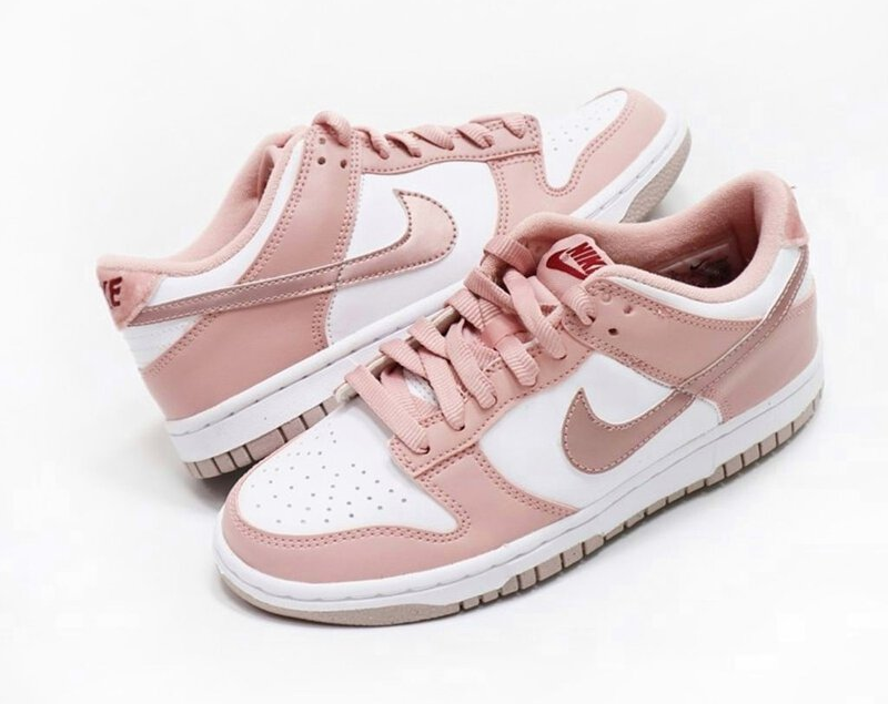 Giày Nike Dunk Low Pink Velvet GS 'Pink Velvet' DO6485-600 - Ảnh 6