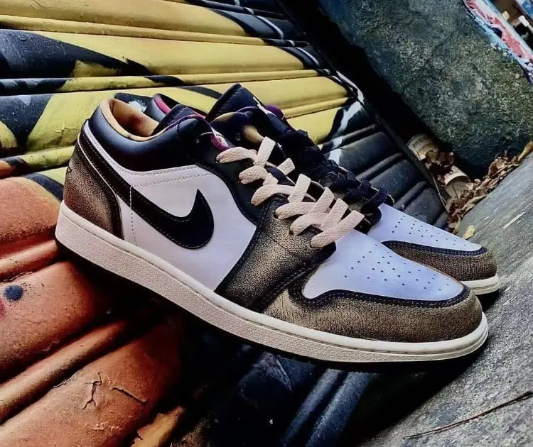 Giày Nike Air Jordan 1 Low 'White Sail' DQ8422-001 - Ảnh 7