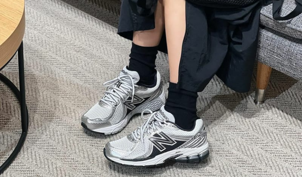 Giày New Balance 860 D 'White/Black' ML860XD - Ảnh 5