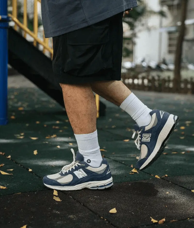 Alternative view of Giày New Balance 2002R 'Blue Beige Silver' M2002RHR
