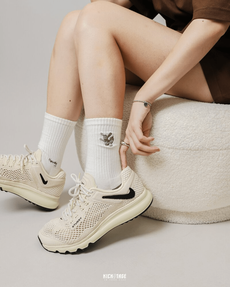 Giày Nike x Stussy Air Max 2013 'Fossil' DM6447-200 - Ảnh 6