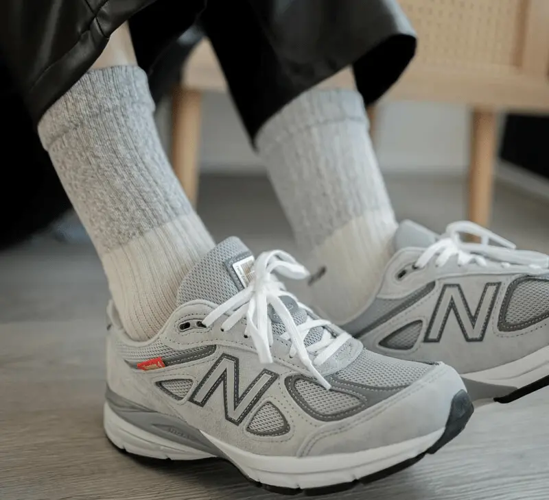 Alternative view of Giày New Balance 990v4 'Version 4 Grey' M990VS4
