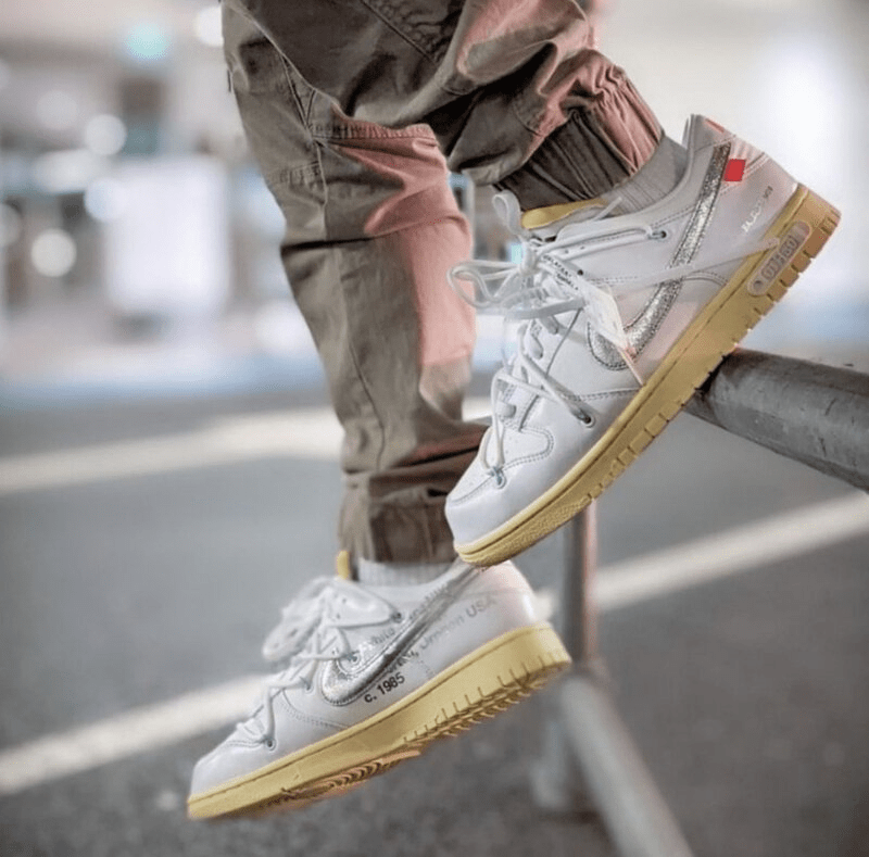 Giày Nike Off-White x Dunk Low 'Lot 01 of 50' DM1602-127 - Ảnh 10