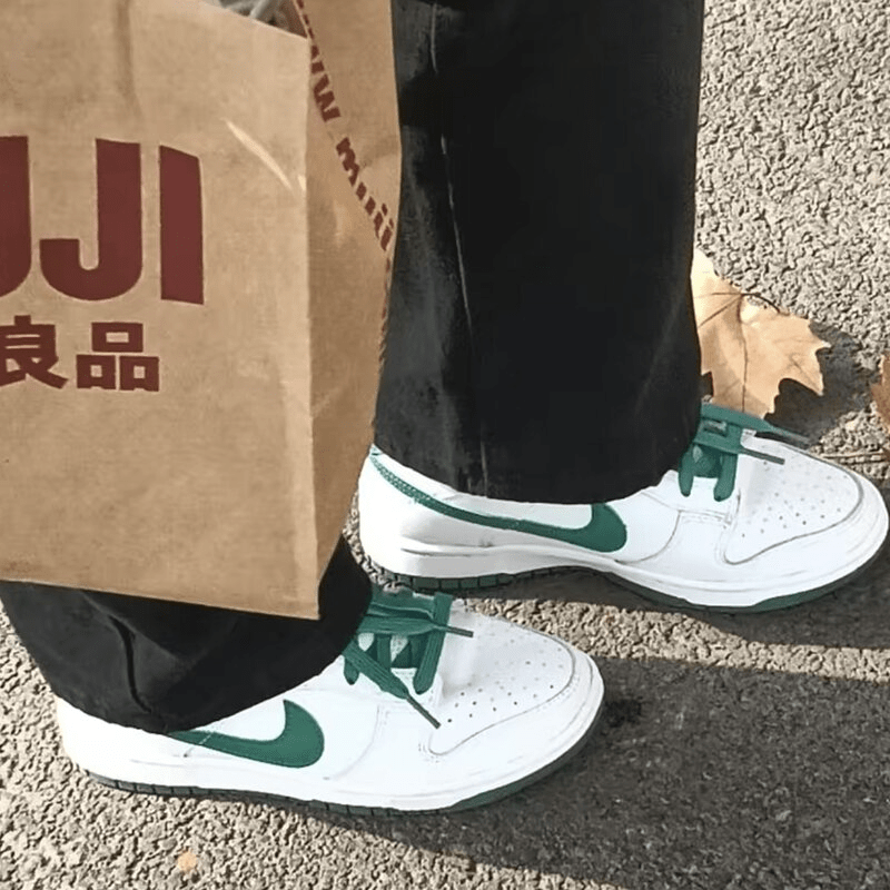 Giày Nike Wmns Dunk Low 'White Lucky Green' DD1503-112 - Ảnh 9