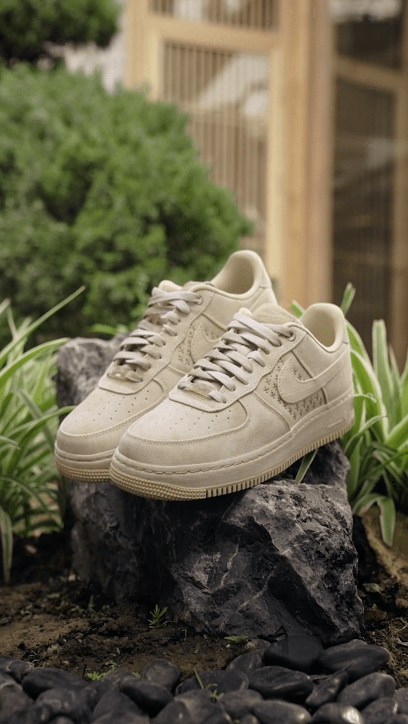 Giày Nike Air Force 1 Low 'NAI-KE Tan Canvas' DV4247-211 - Ảnh 4