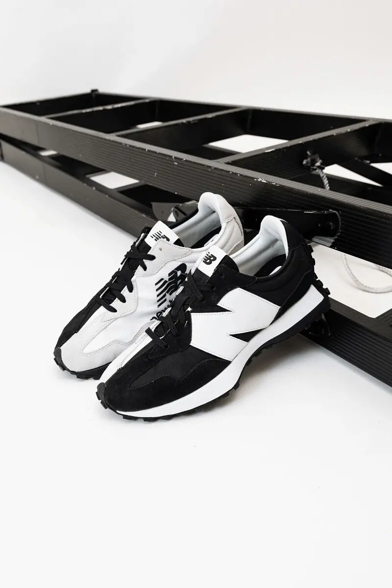 Alternative view of Giày New Balance 327 Big Kid 'Collective Black' GS327BW1