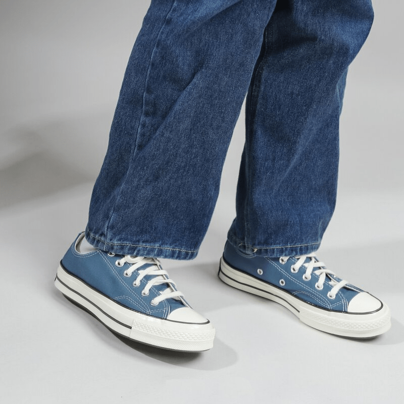 Giày Converse Chuck 70 Ox Tonal Polyester 'Blue' A00755C - Ảnh 2