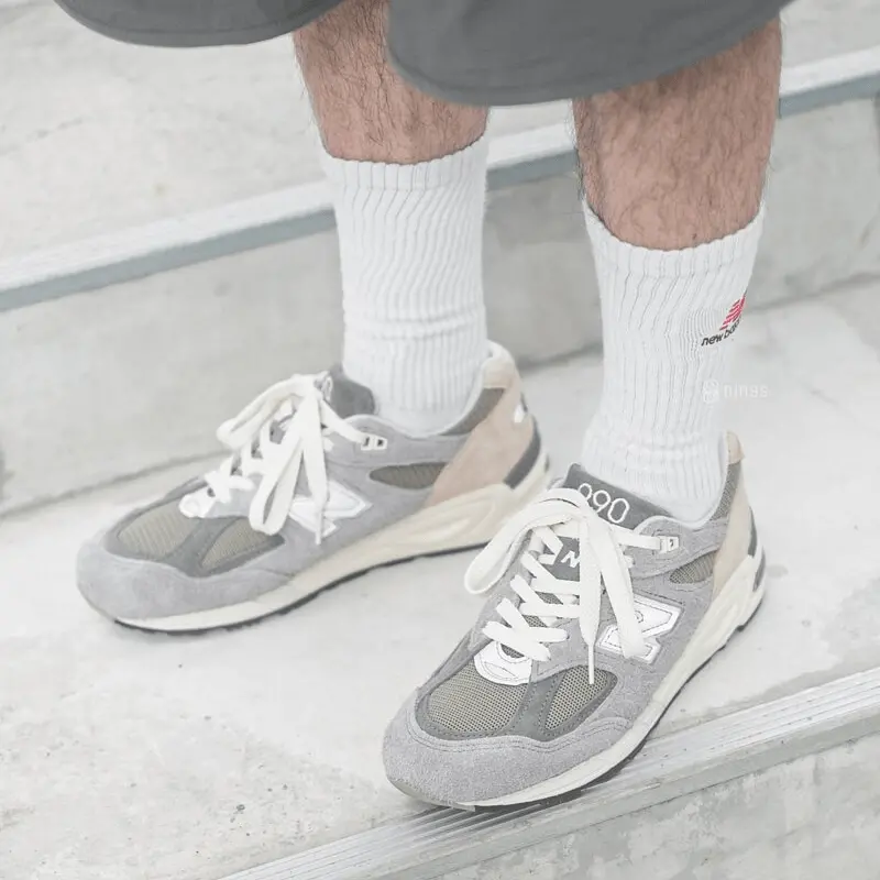 Giày New Balance 990v2 'Grey' M990TD2 - Ảnh 3