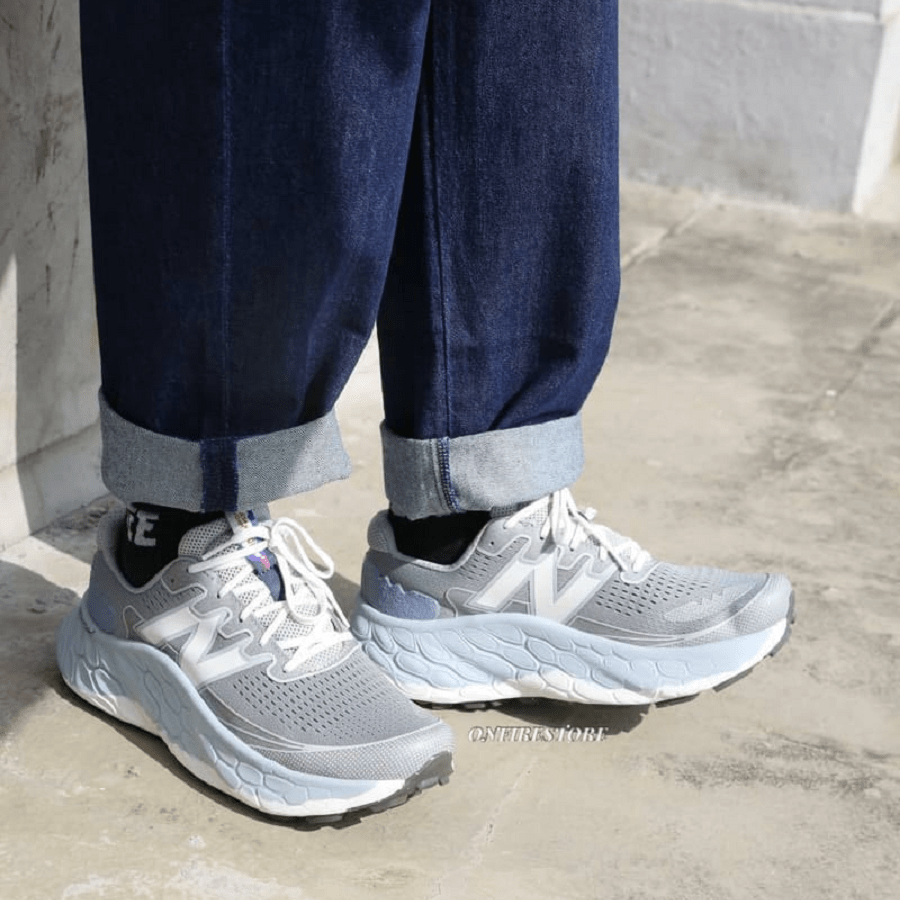 Giày New Balance Fresh Foam X More Trail v3 'Grey' MTMORNM1 - Ảnh 2