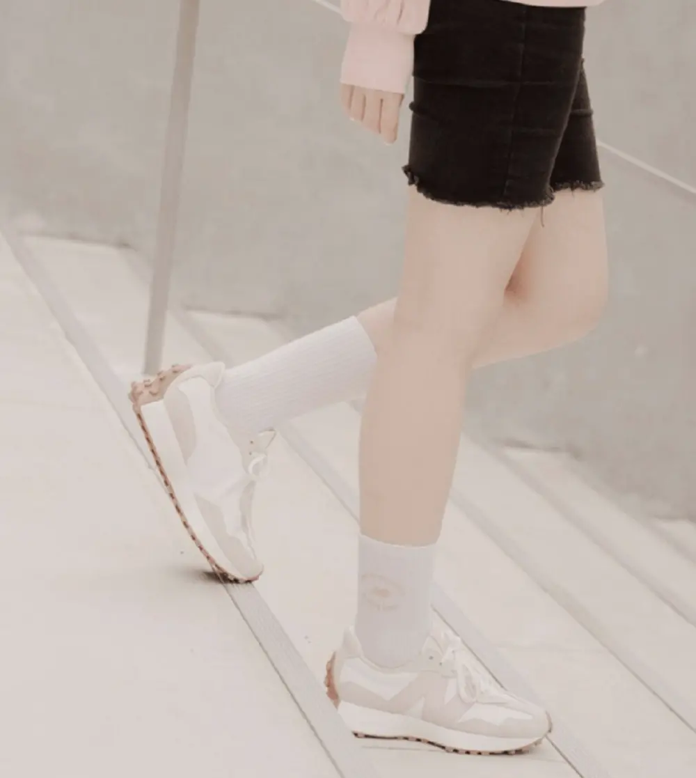 Giày New Balance 327 'Sea Salt Pink Haze' WS327AL - Ảnh 3