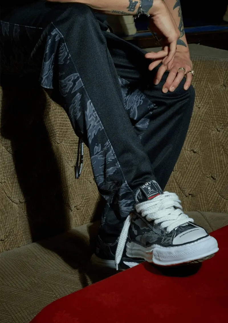 Giày Maison Mihara Yasuhiro x Mastermind 'Black' C09FW711-BLACK - Ảnh 3