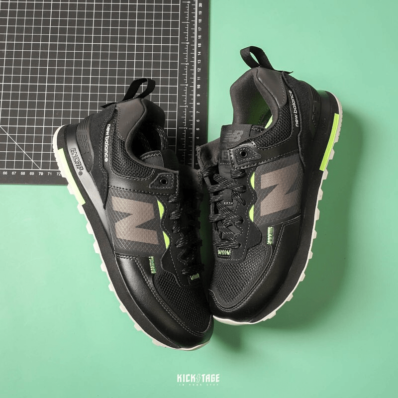 Giày New Balance 574 Running 'Black Volt' ML574IDC - Ảnh 6