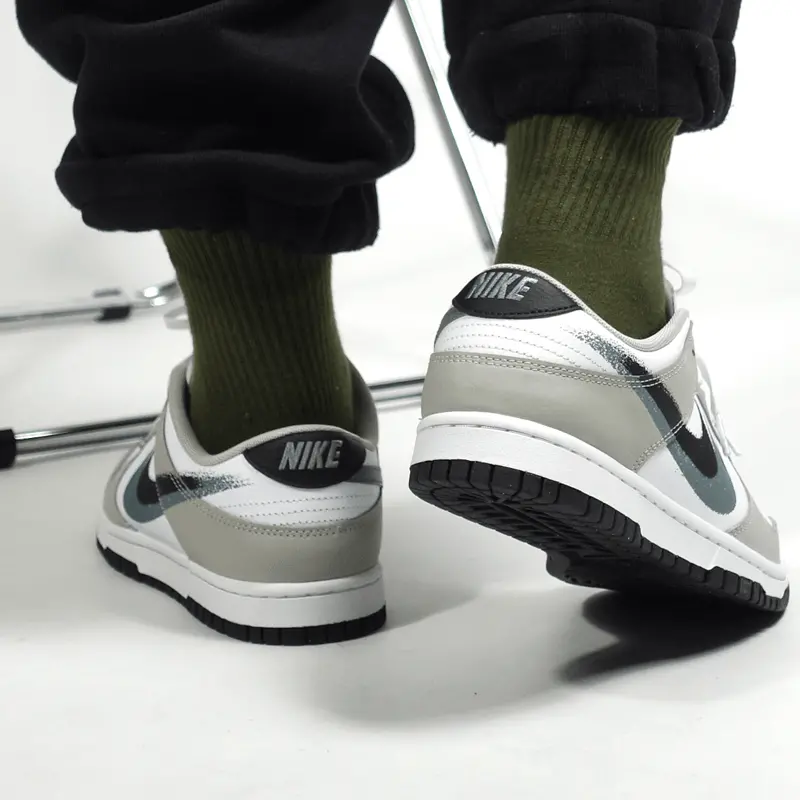 Giày Nike Dunk Low 'Stencil Swoosh' FD0661-100 - Ảnh 5