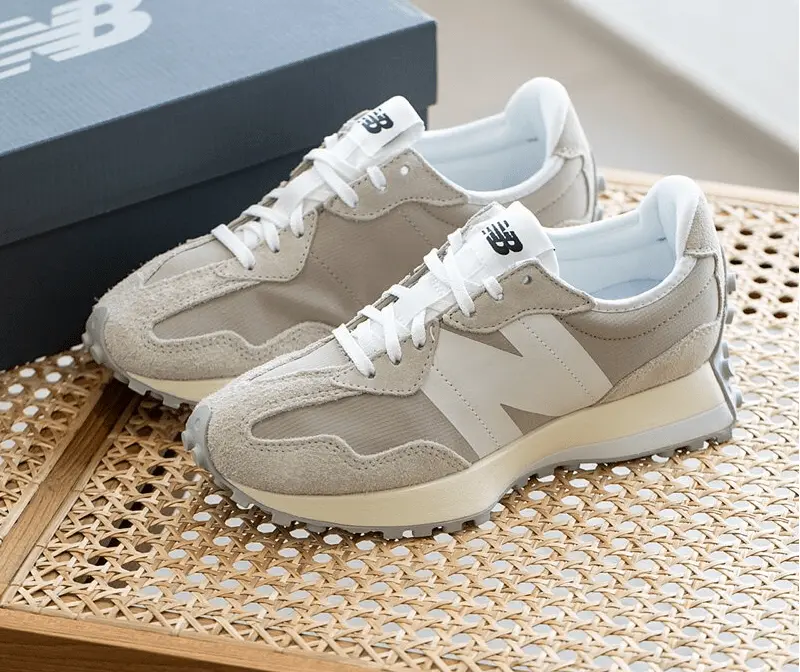 Giày New Balance 327 'Beige' WS327EC - Ảnh 3