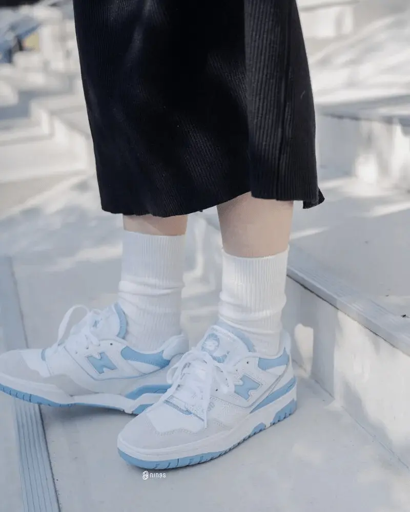 Alternative view of Giày New Balance 550 'White University Blue' BB550LSB
