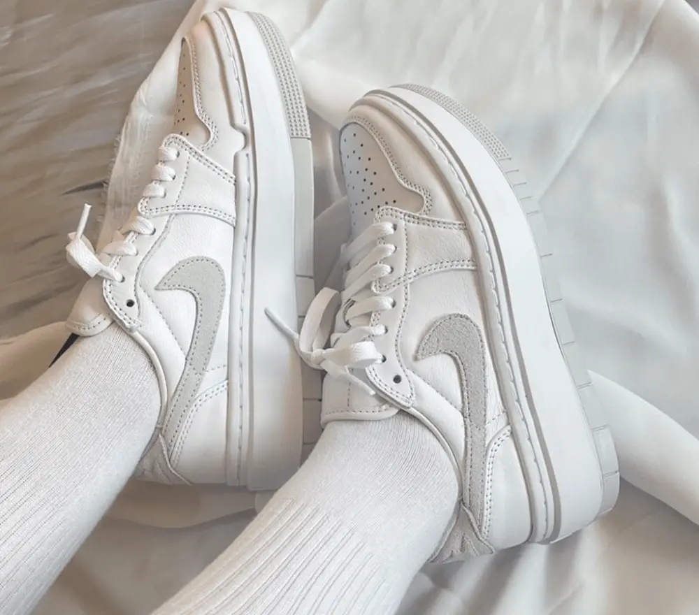 Giày Nike Jordan 1 Elevate Low 'Neutral Grey' DH7004-110 - Ảnh 4