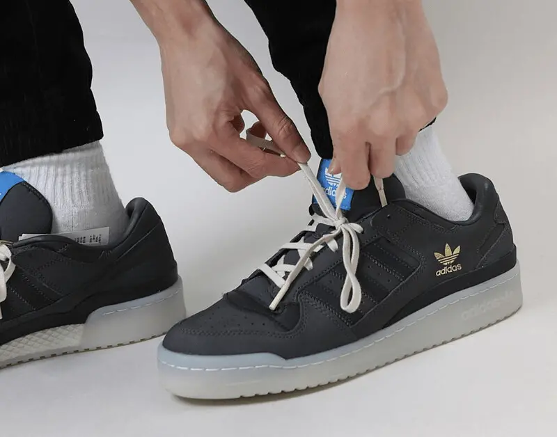 Giày Adidas Forum Low 'Dark Grey Solid' HQ1507 - Ảnh 4