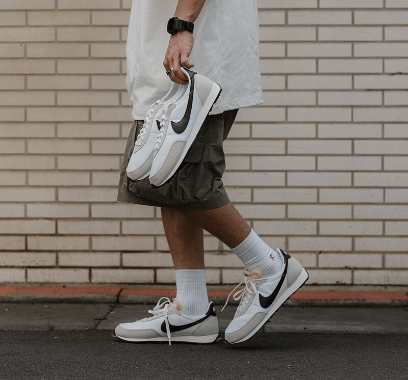 Giày Nike Waffle Trainer 2 'Black Sail' DH1349-100 - Ảnh 3