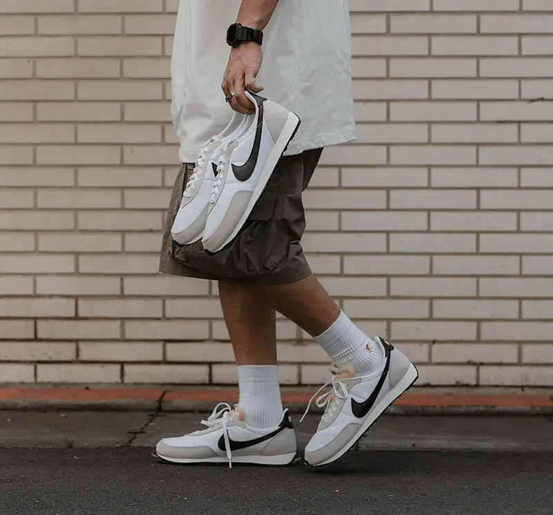 Giày Nike Waffle Trainer 2 'Black Sail' DH1349-100 - Ảnh 3