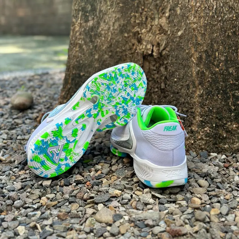 Giày Nike Zoom Freak 4 EP 'White Oxgen' DJ6148-101 - Ảnh 4
