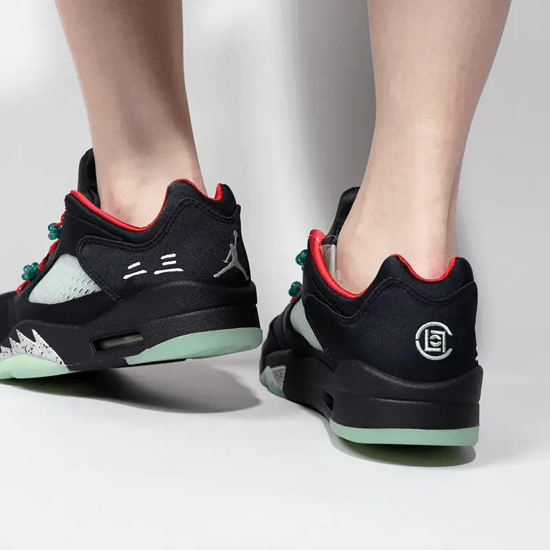 Giày Nike Air Jordan 5 Retro Low 'CLOT Jade' DM4640-036 - Ảnh 3