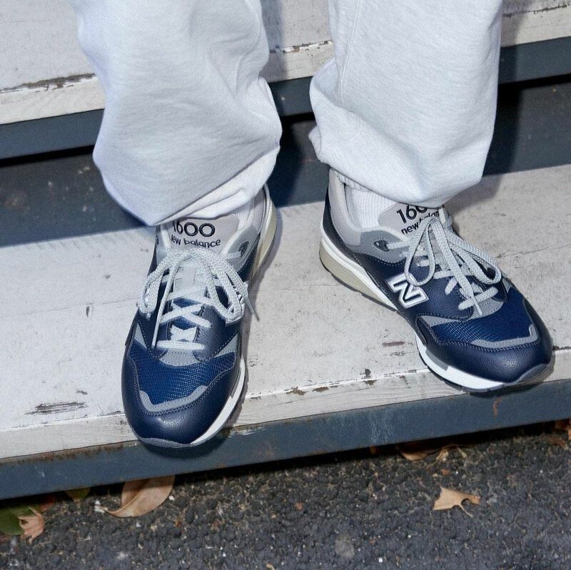 Giày New Balance 1600 Legacy 'Navy' CM1600LV - Ảnh 5