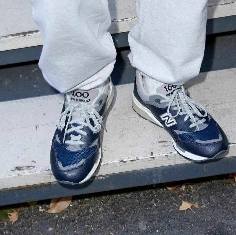 Giày New Balance 1600 Legacy 'Navy' CM1600LV - Ảnh 5
