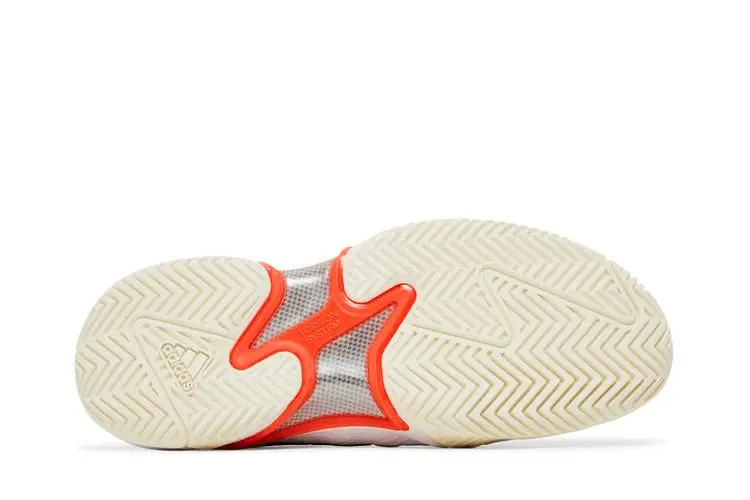 Giày Adidas Barricade Tokyo 'White Solar Red' FZ3935 - Ảnh 5