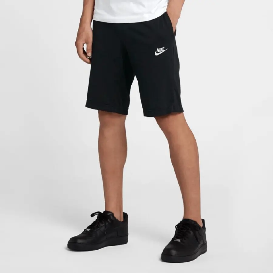 Quần Nike Mens Sportswear Jersey Club Shorts Black 804419-010 - Ảnh 4
