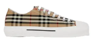Giày Burberry Vintage Check Cotton 'Beige' 80497451