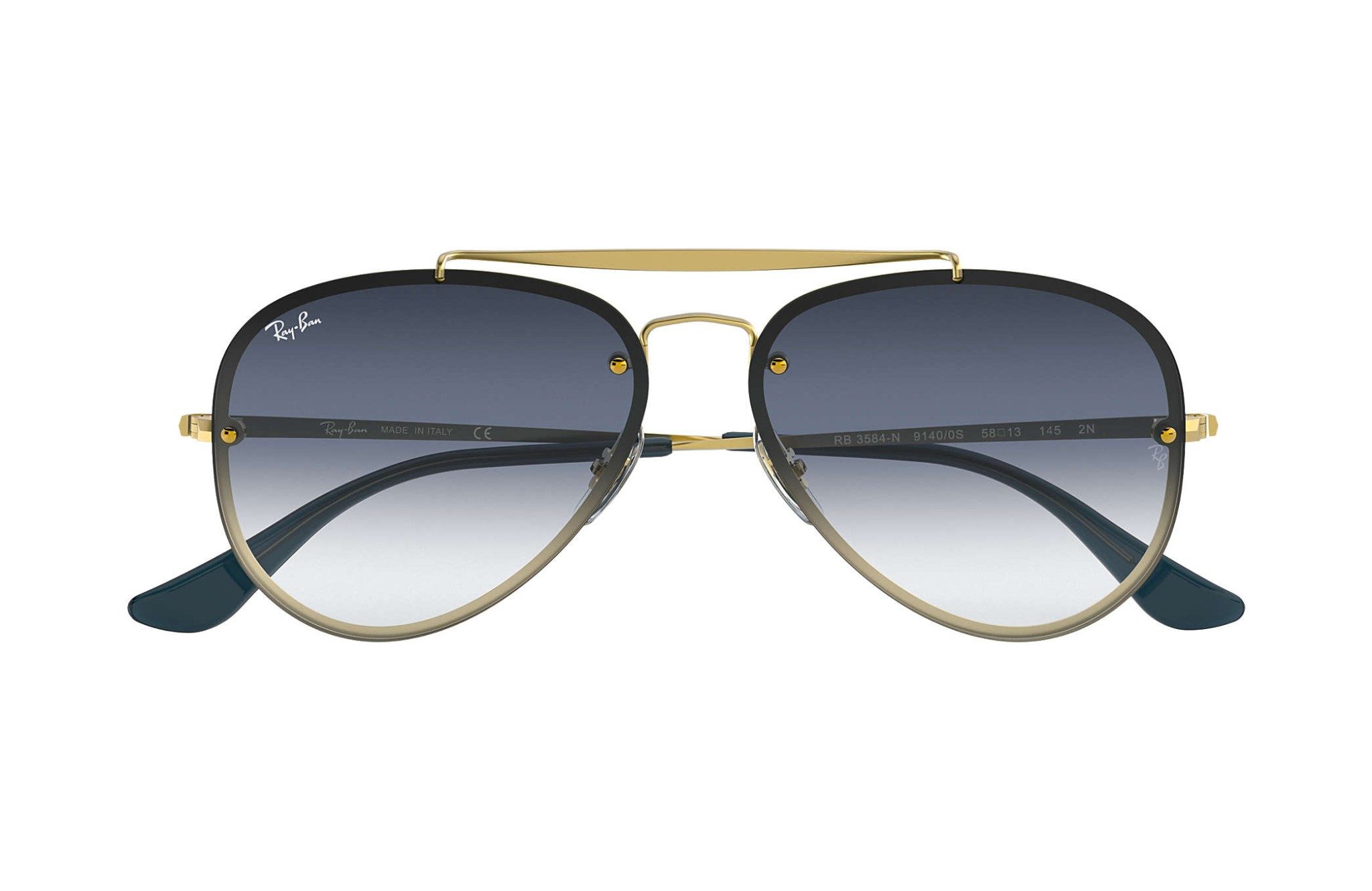 Kính Râm Ray-Ban Blaze Aviator RB3584N Gold