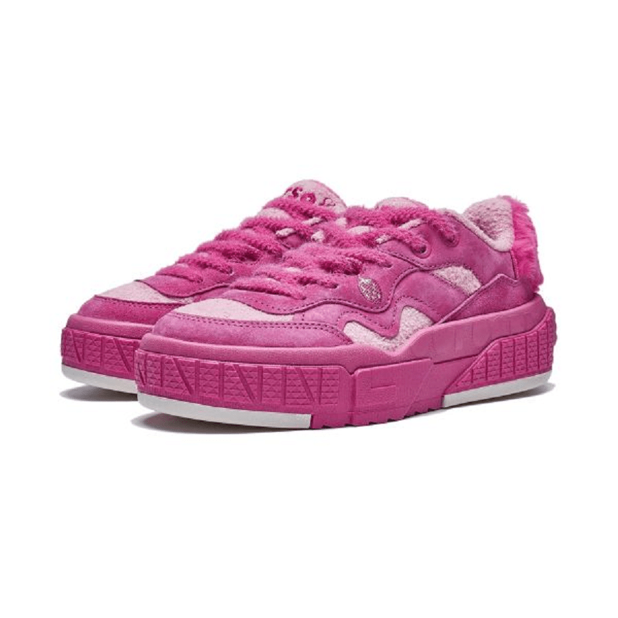 Giày Lining x Disney 001 Rebound 'Strawberry Bear' AGCT218-5 - Ảnh 4