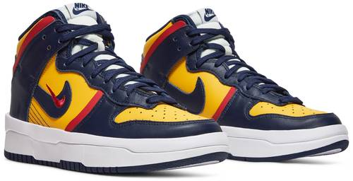 Giày Nike Wmns Dunk High Up Rebel 'Michigan' DH3718-701 - Ảnh 2