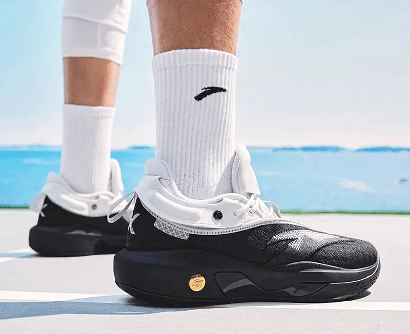 Giày Anta Klay Thompson KT8 'Black White' 812311101-9 - Ảnh 3