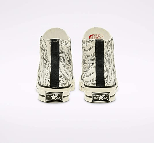 Giày Converse Chuck 70 High 'Runway Cable Egret Black' 568674C - Ảnh 5