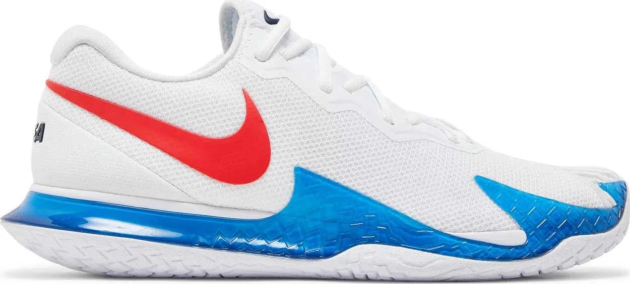 Giày Nike Court Zoom Vapor Cage 4 Rafa 'White Binary Blue Red' DD1579-113