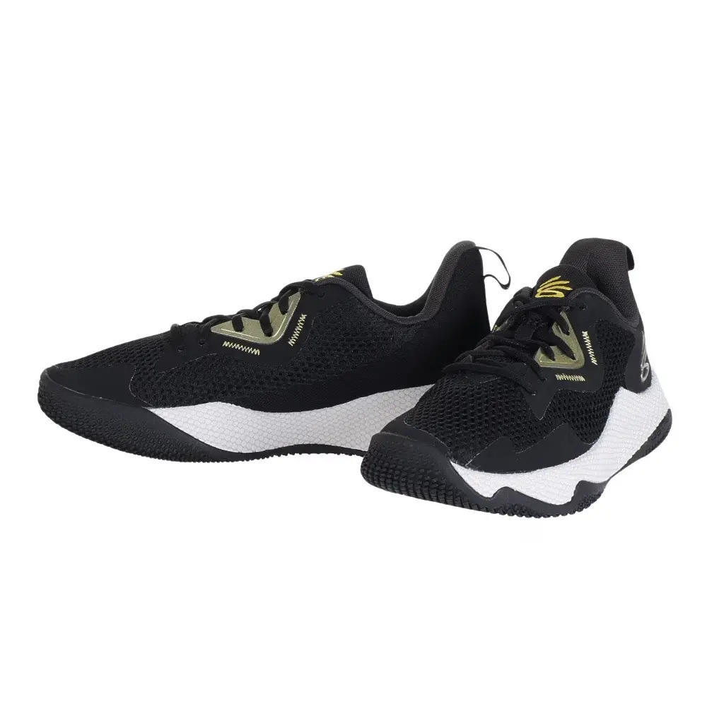 Giày Under Armour Curry HOVR Splash 3 AP UA Black Gold 3026275-001 - Ảnh 5