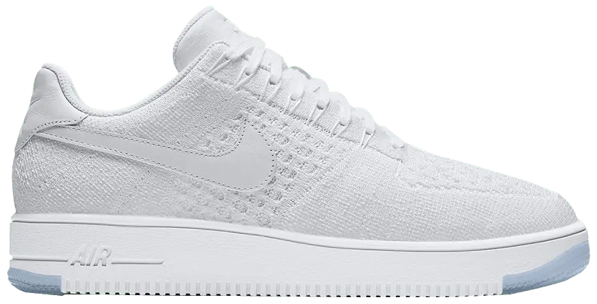 Giày Nike Air Force 1 Ultra Flyknit Low 'White Ice' 817419-100