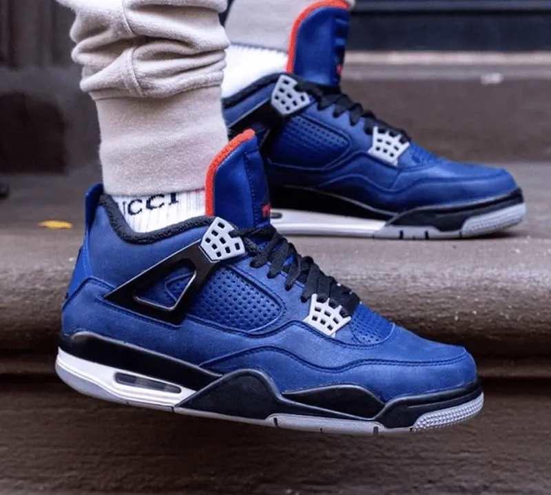 Alternative view of Giày Nike Air Jordan 4 Retro 'Winterized Loyal Blue' CQ9745-401