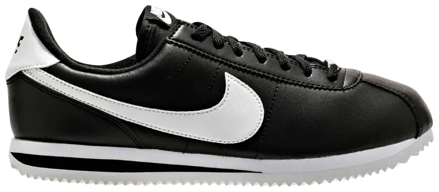 Giày Nike Cortez Basic Leather 'Black White' 819719-012