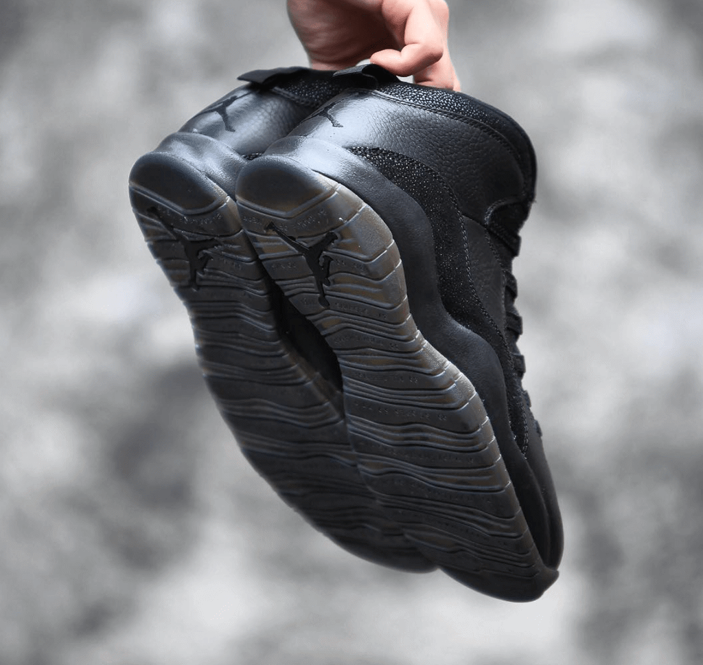 Giày Nike OVO x Air Jordan 10 Retro 'Black' 819955-030 - Ảnh 4