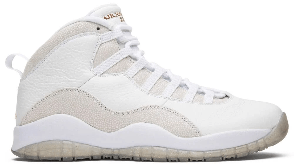 Giày Nike OVO x Air Jordan 10 Retro 'White' 819955-100