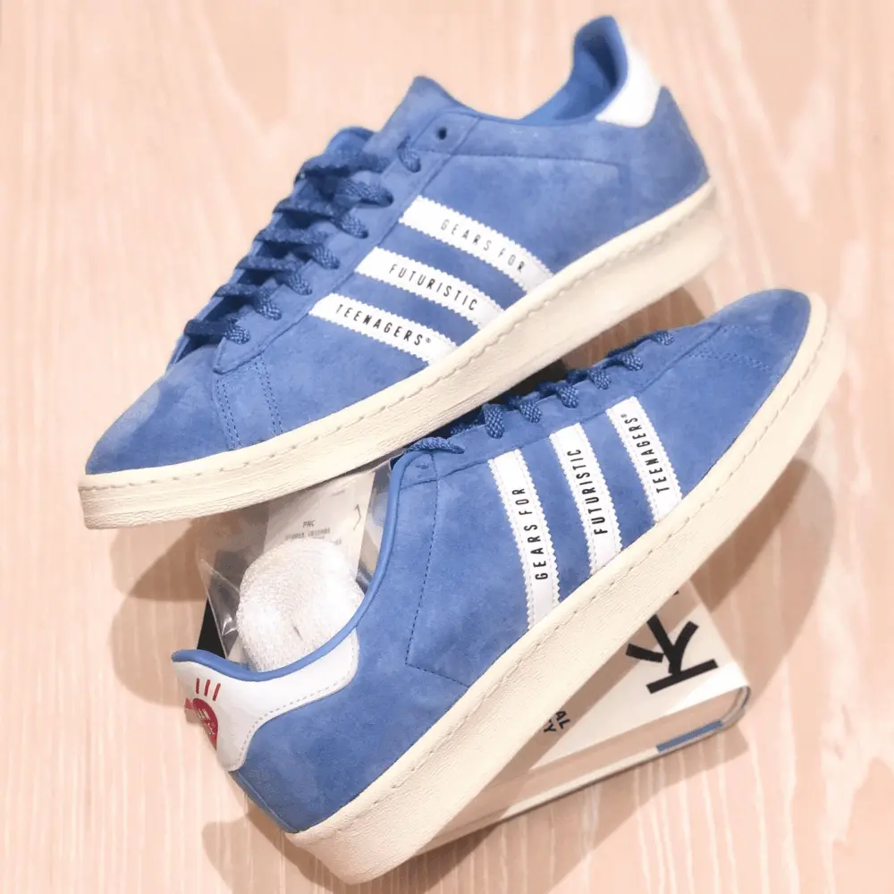 Giày Adidas Human Made x Campus 'Light Blue' FY0731 - Ảnh 4